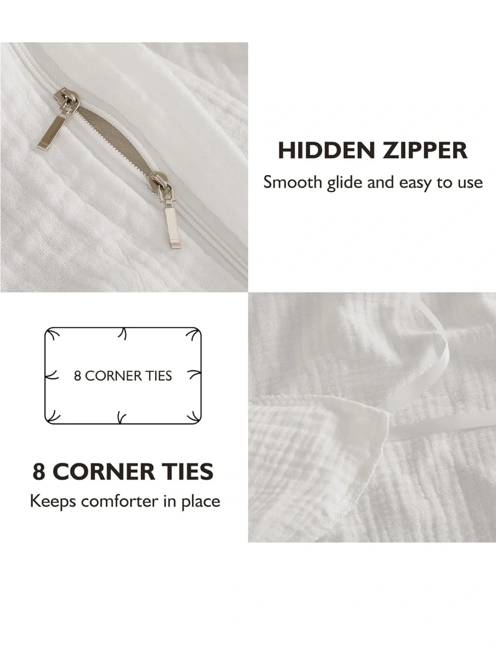 Emme muslin duvet